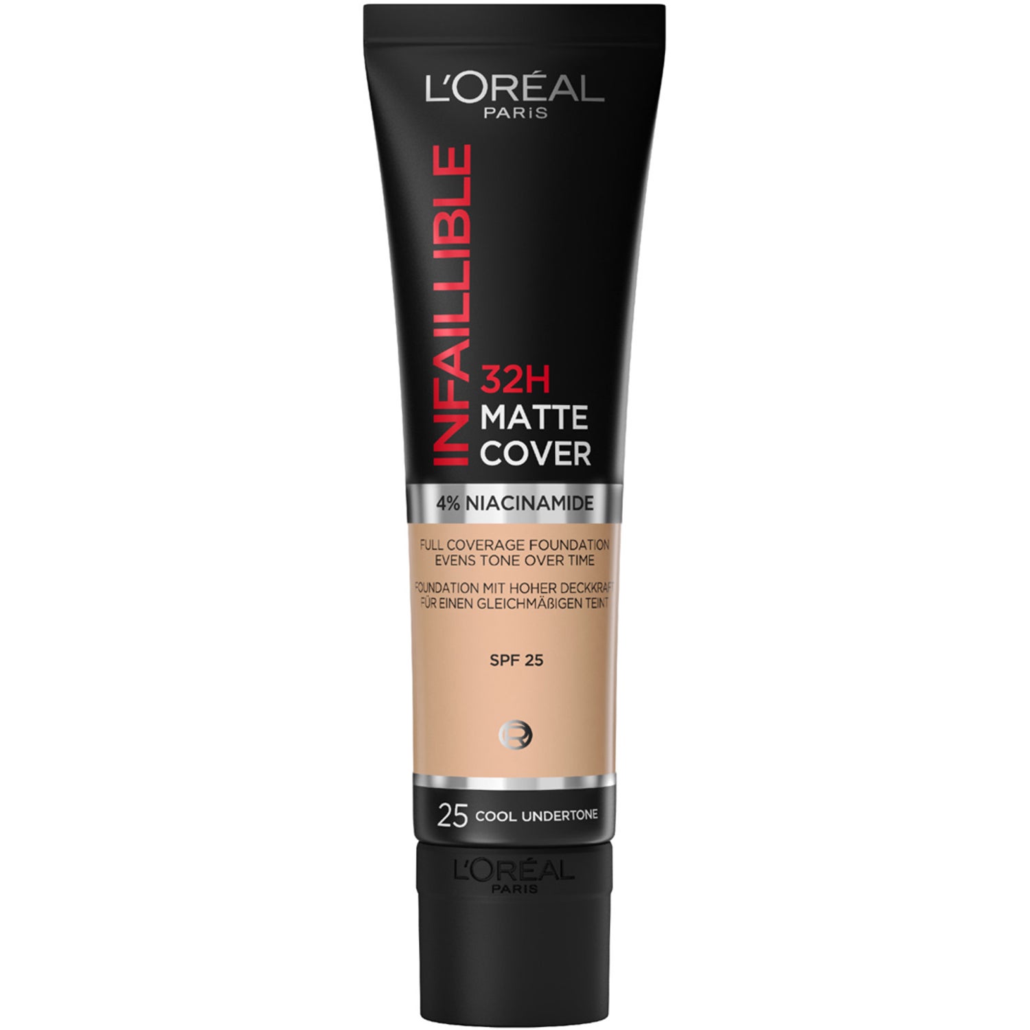 Alternativ bild 0 för Loreal Paris Infaillible 32H Matte Cover Foundation 25 Cool Undertone