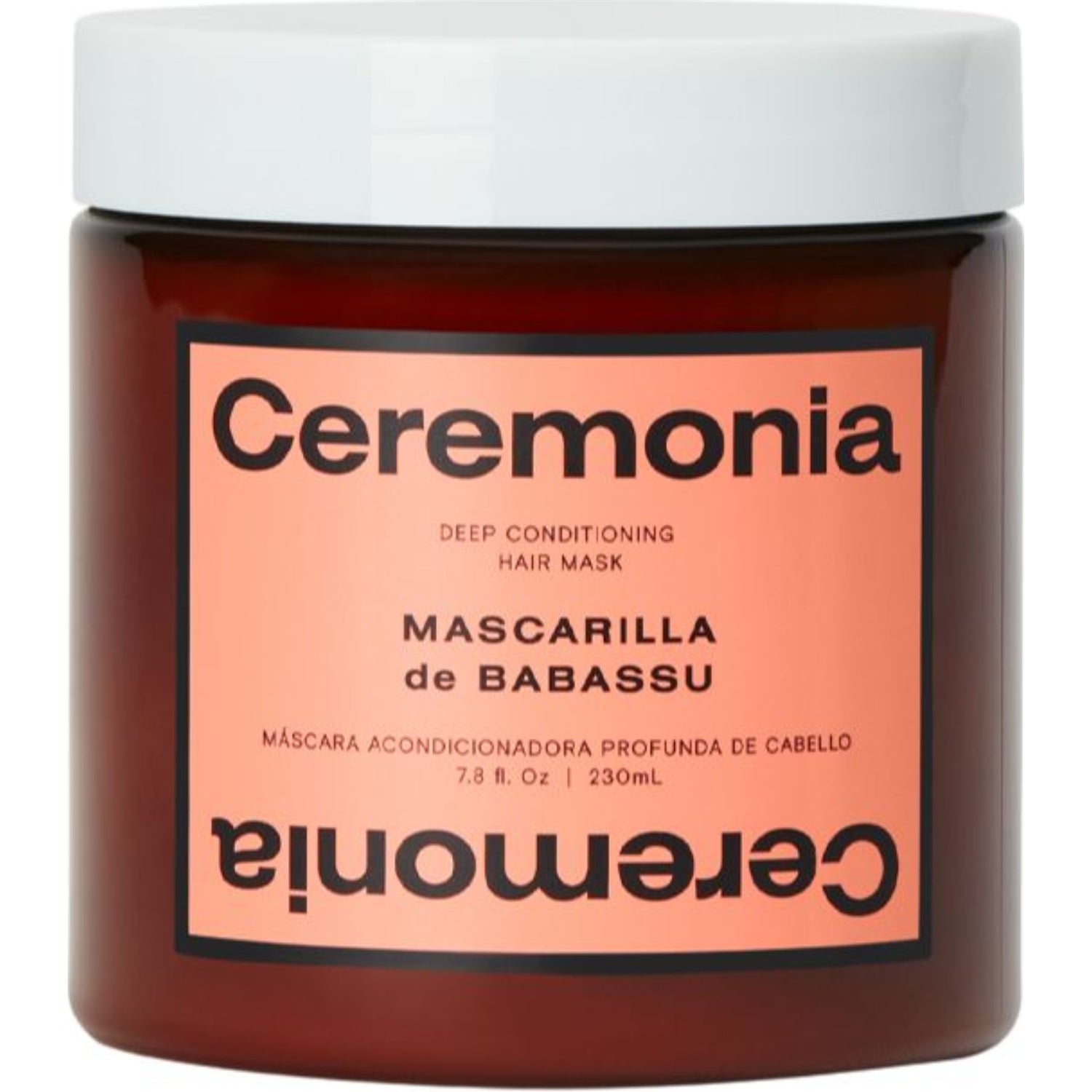 Ceremonia Mascarilla de Babassu Hydration Mask schampo & balsam dam