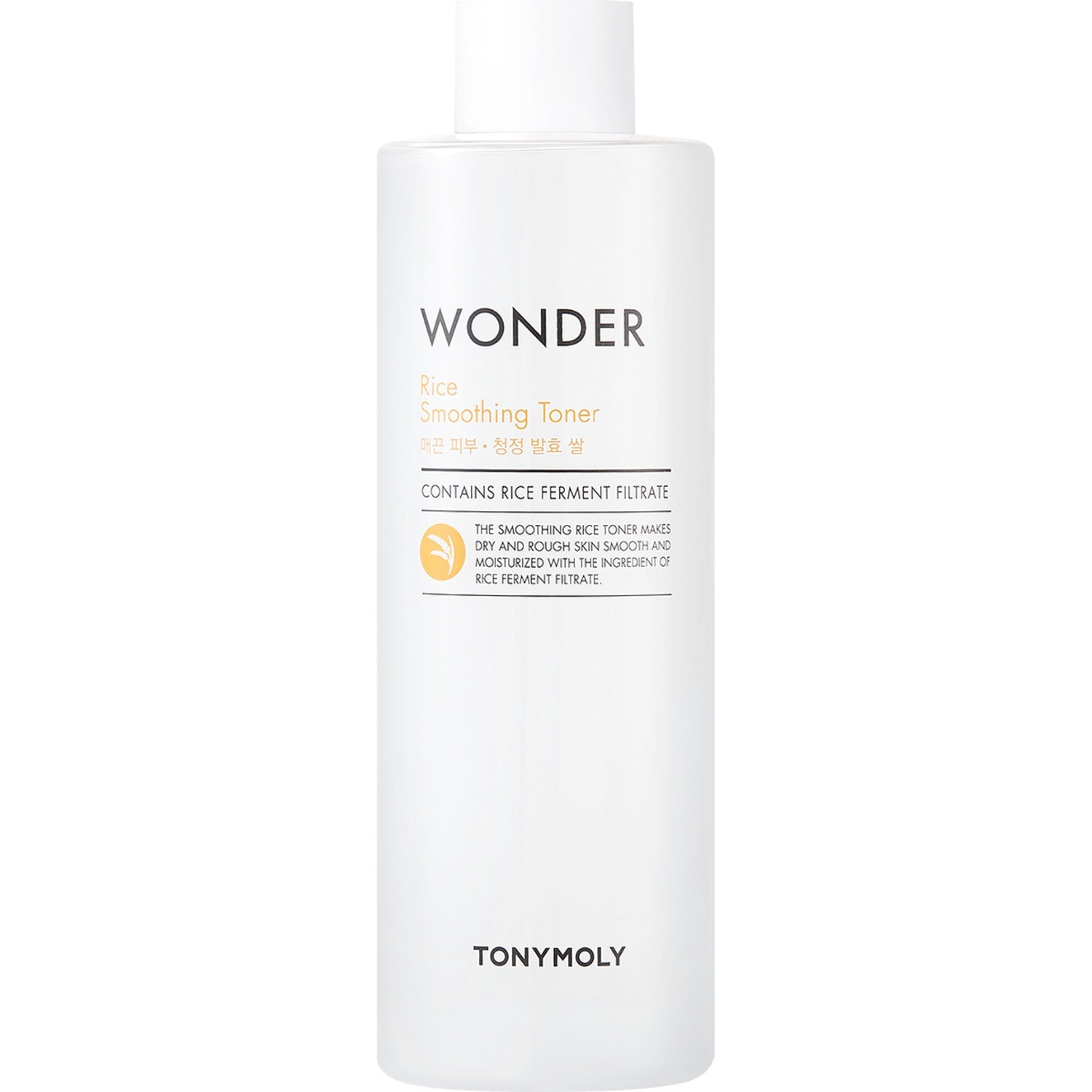 Tonymoly WONDER Rice Smoothing Toner rengöring & peeling dam