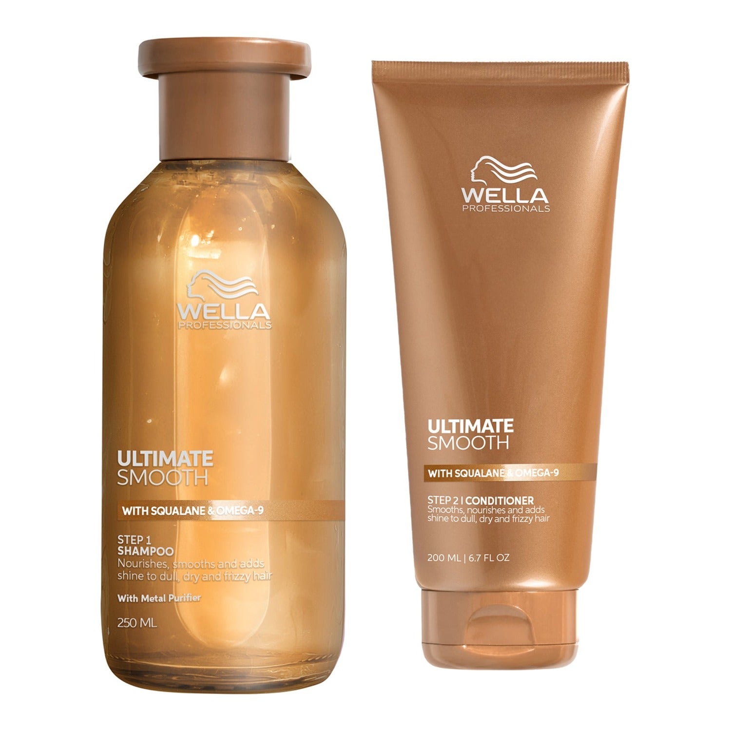 Wella Professionals Ultimate Smooth Set Shampoo 250 & Conditioner 200 ml