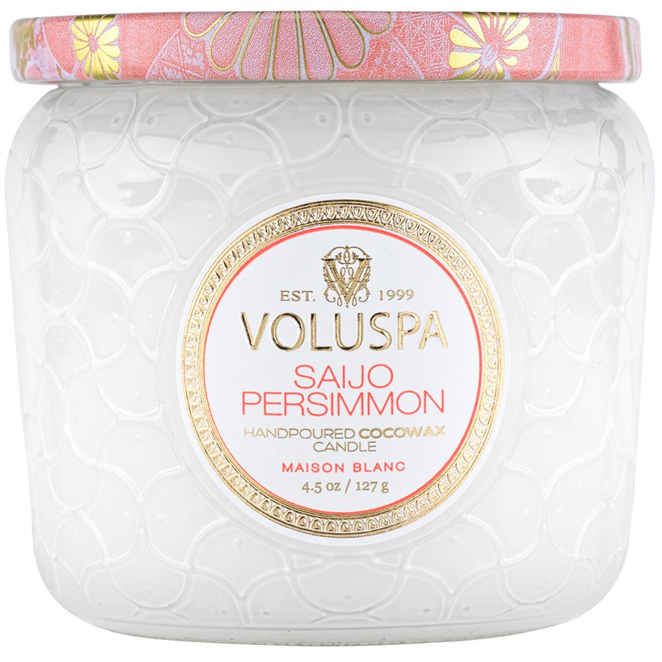 Voluspa Saijo Persimmon Maison Blanc Petite Jar 40h