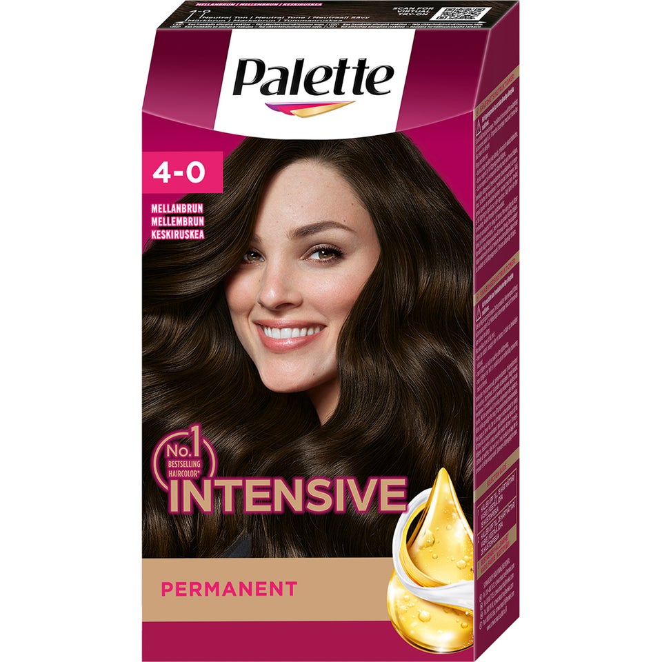 Intensive Creme Coloration 4-0 Soft Mid Brown 1 pcs