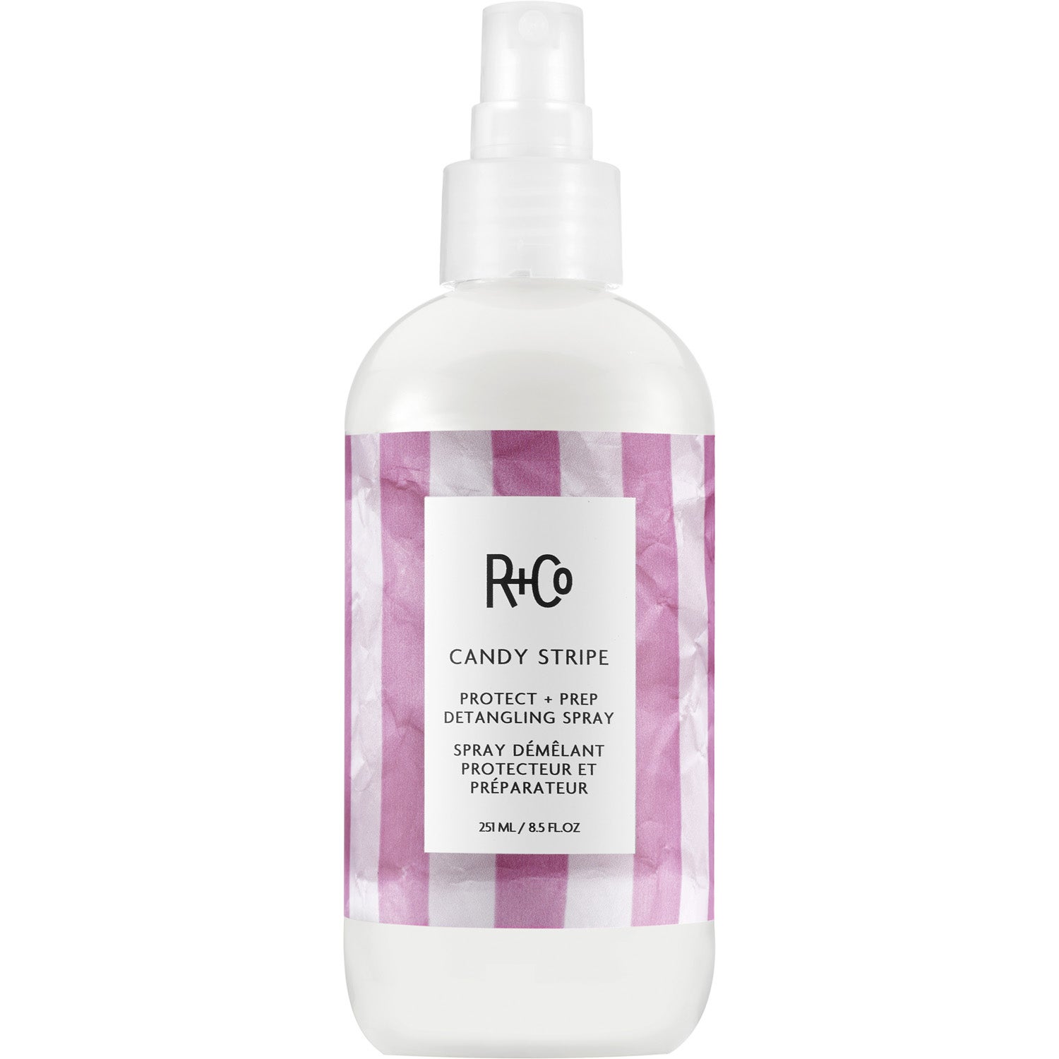 R+Co Candy Stripe Protect+Prep Det. Spray 251 ml