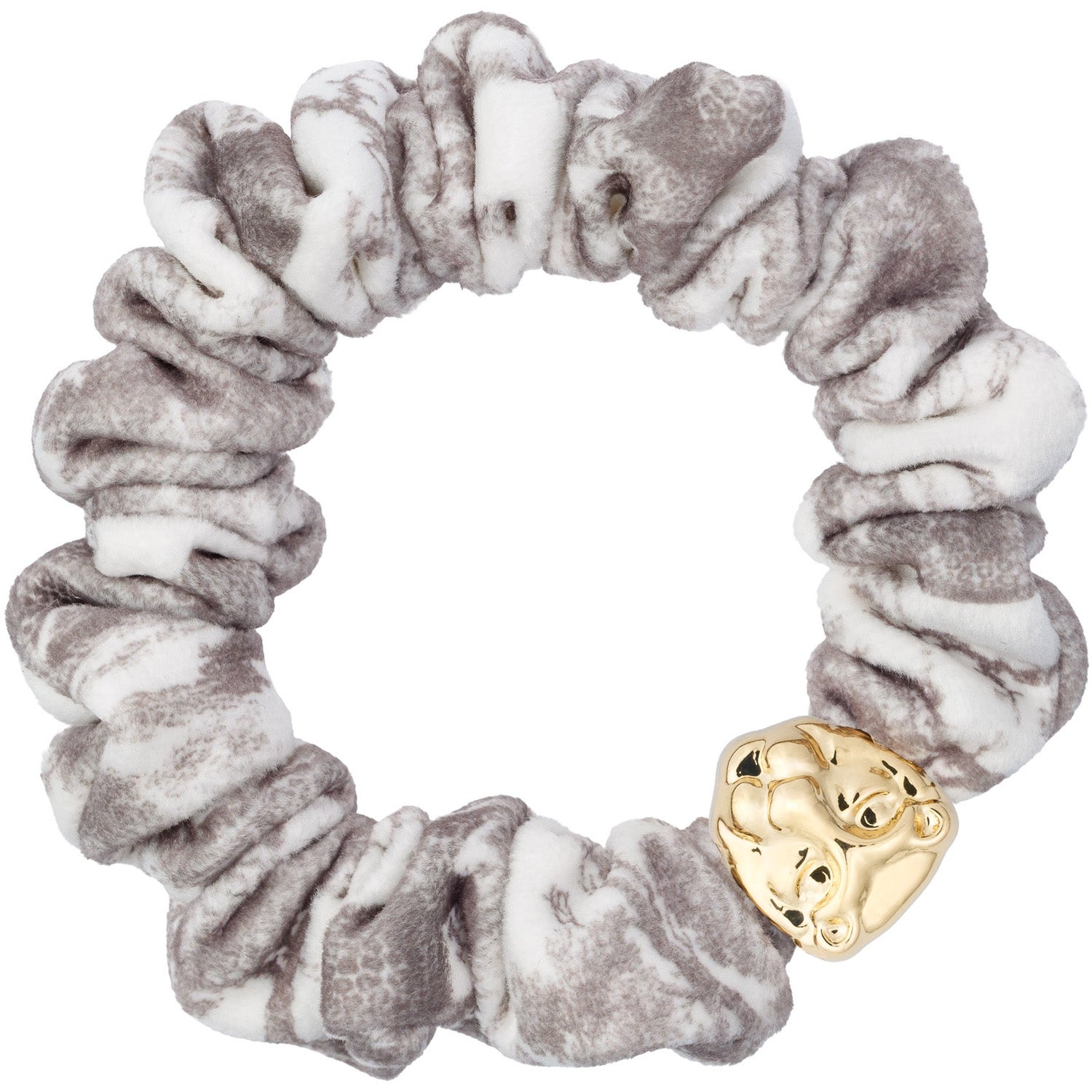Dark Velvet Mini Scrunchie Cotton Candy 1 pcs håraccessoarer dam – bild 4
