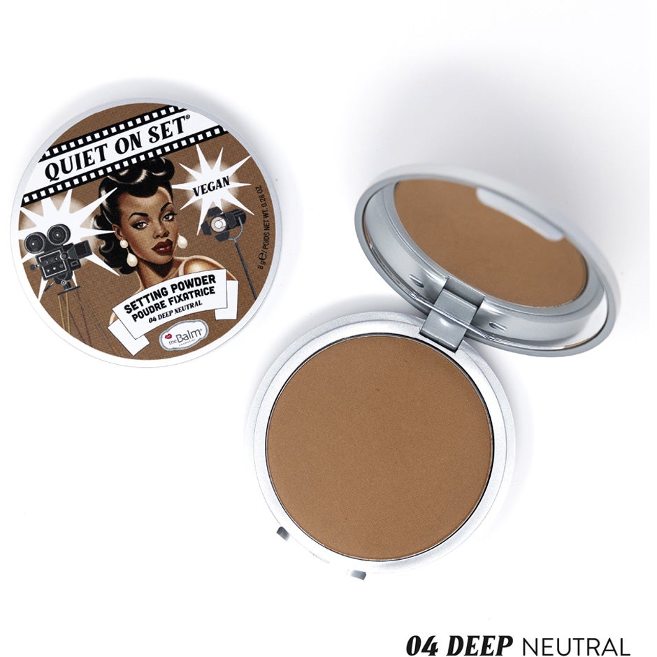 the Balm Quiet on the Set Setting Powder Deep Neutral 04 - 8 g