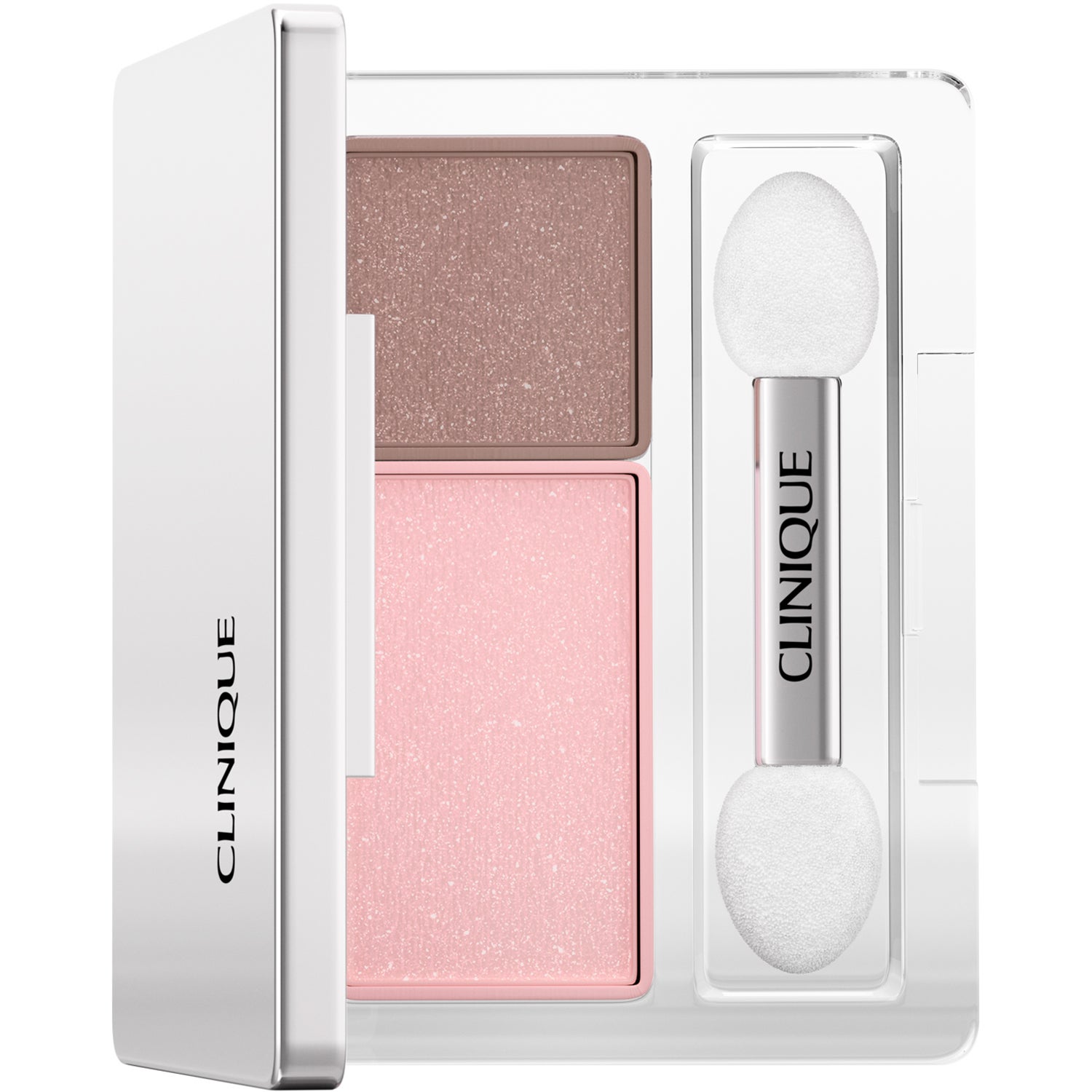 Clinique All About Shadow Duo Strawberry Fudge - 1,7 g billede