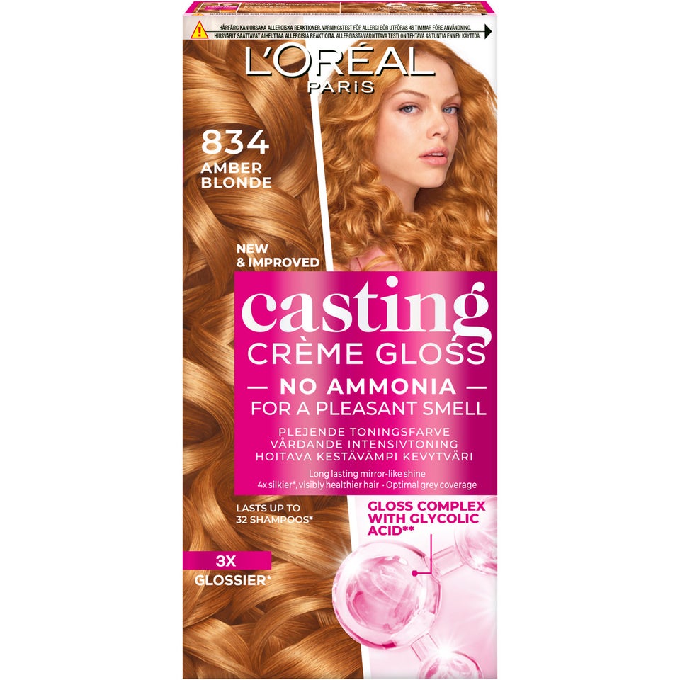 Casting Creme Gloss 834 Amber Blonde 1 pcs