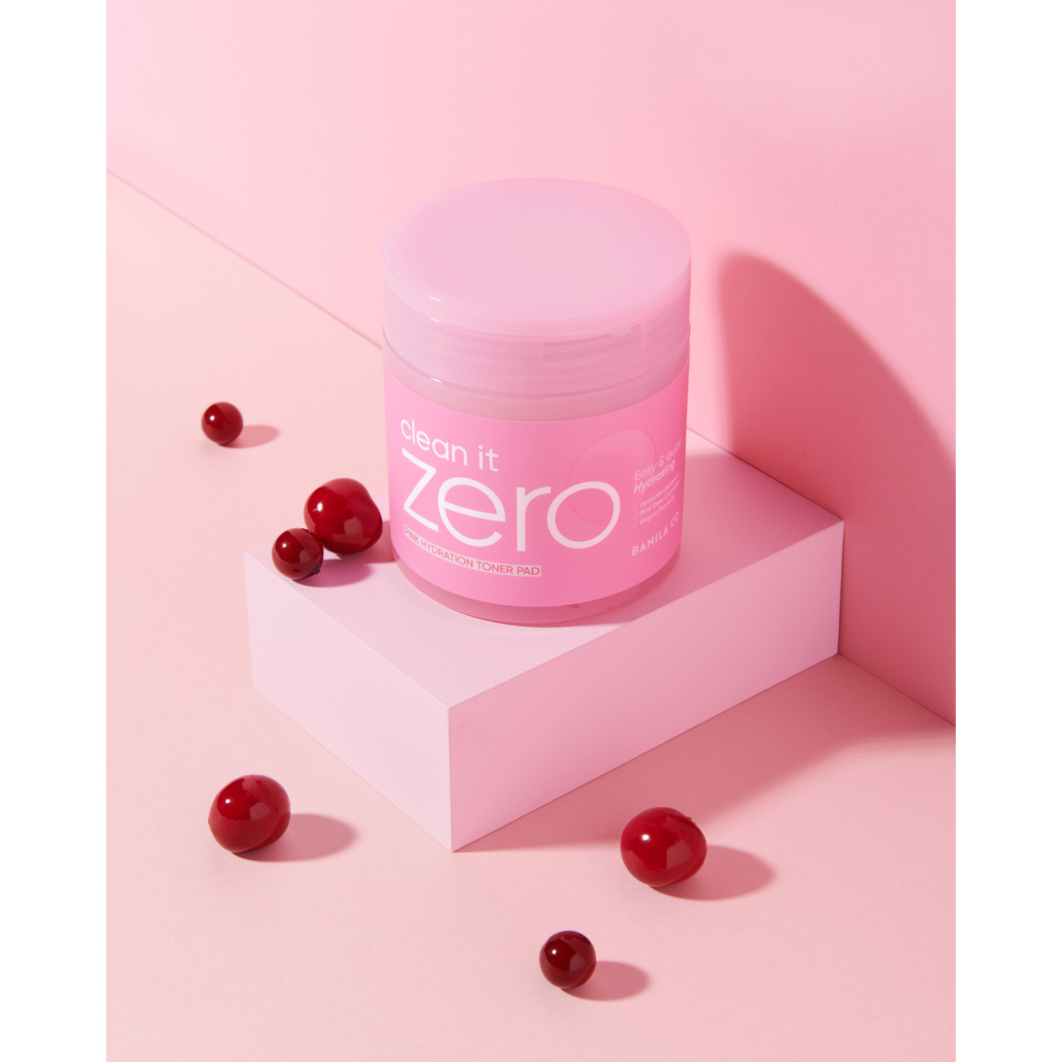 Clean It Zero Pink Hydration Toner Pad