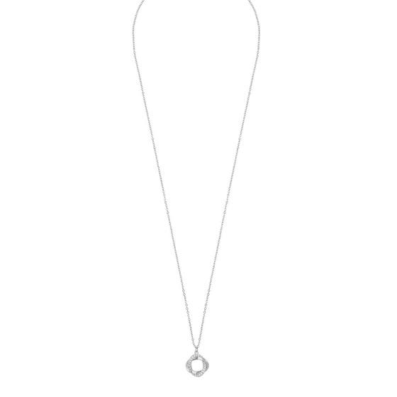 Bree twist pendant neck 45 silver/clear