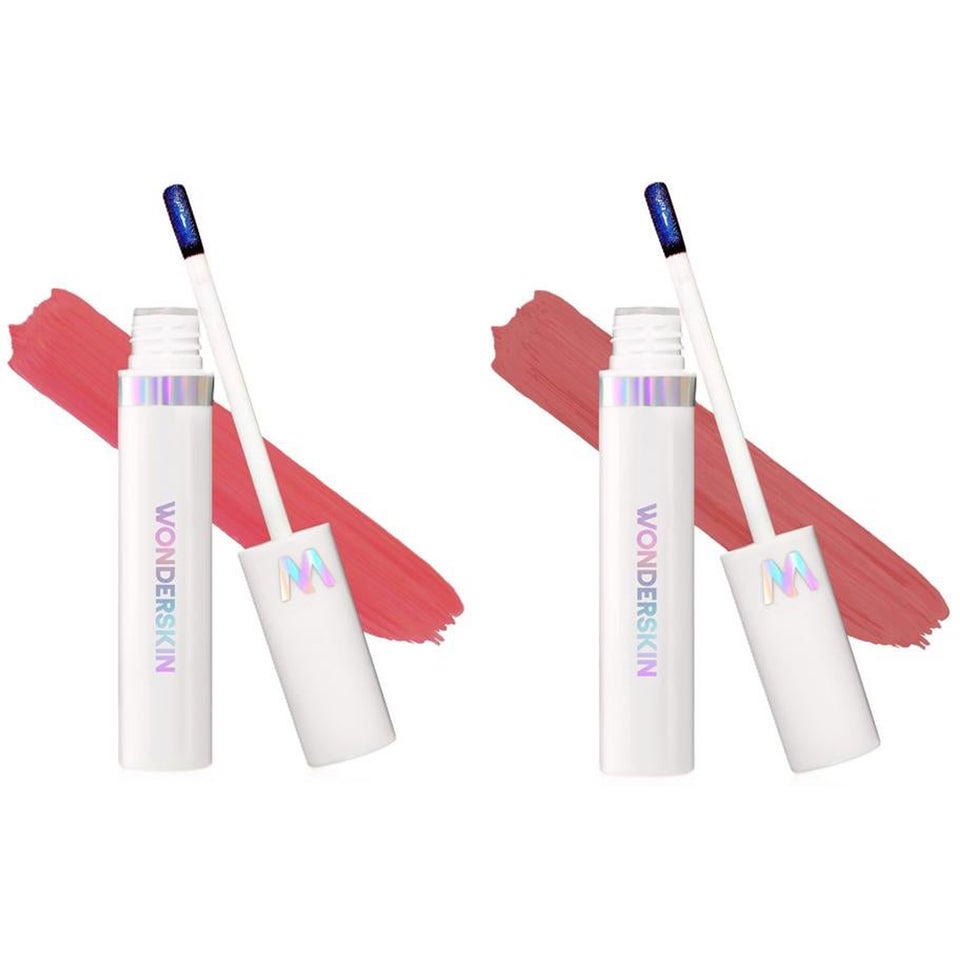 Wonder Blading Lip Stain Masque Cool & Warm Rose Duo