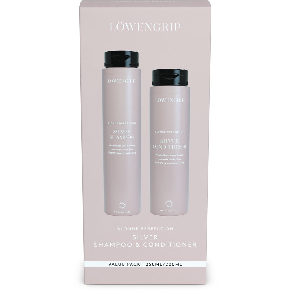 Löwengrip Blonde Perfection Silver Shampoo & Conditioner Value Pack