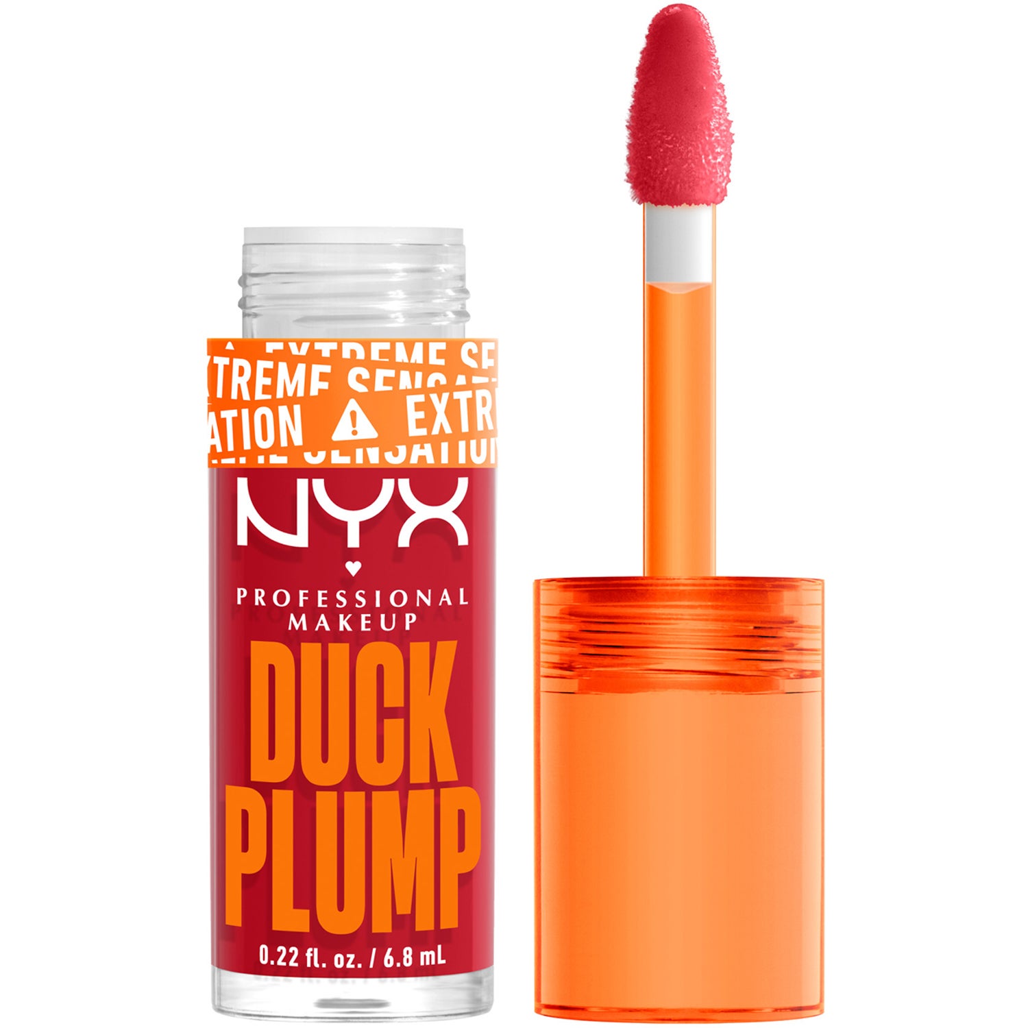 NYX Professional Makeup Duck Plump Lip Lacquer 19 Cherry Spice - 7 ml billede