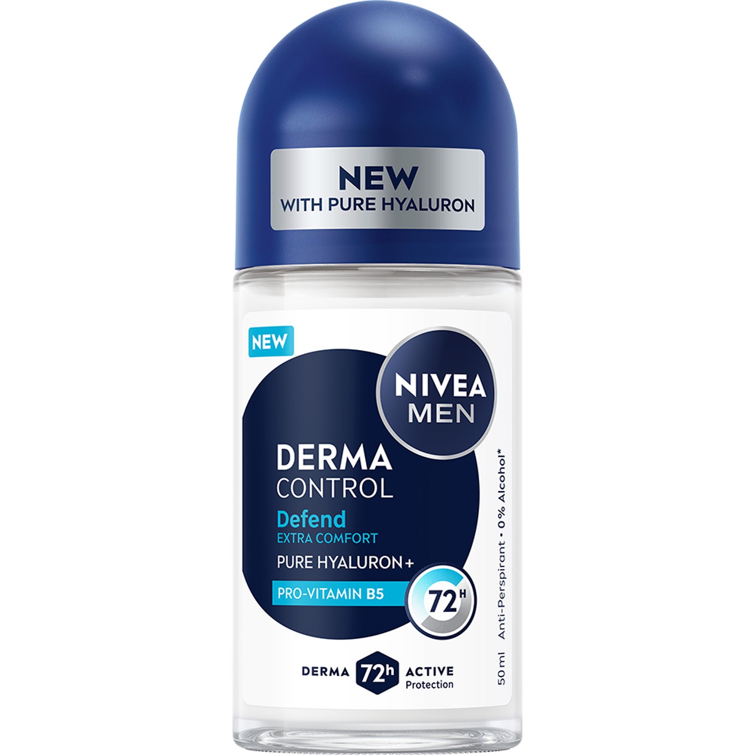 NIVEA Antiperspirant Deo Derma Control Defend Roll On 50 ml