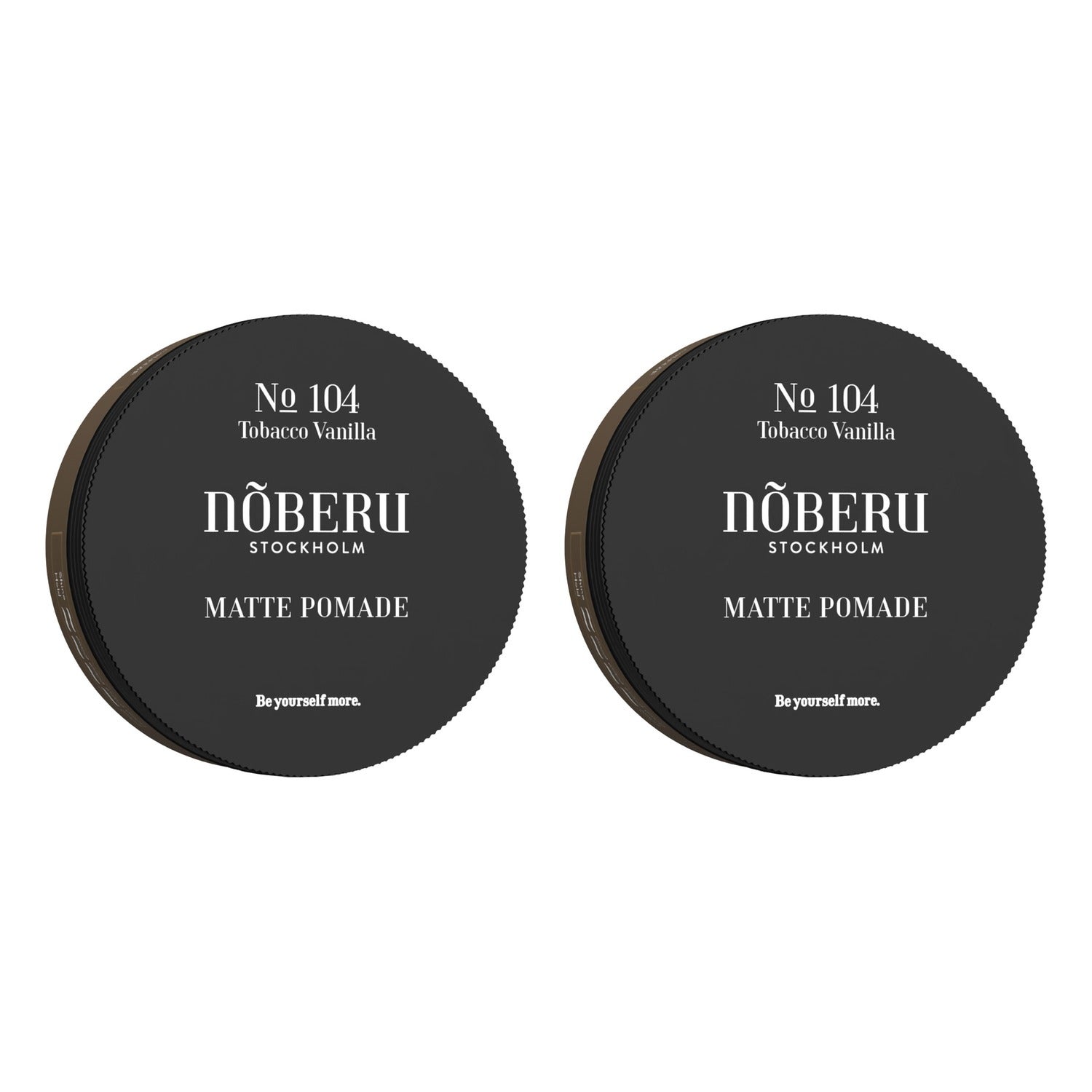 Nõberu Stockholm Matt Pomade Duo styling herr