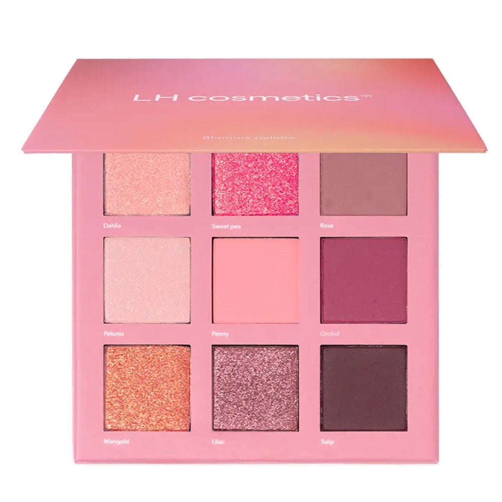 LH cosmetics Blomma Palette Dahlia, Sweet pea, Rose, Petunia, Peony, Lilac, Marigold, Orchid, Tulip - 9 g billede
