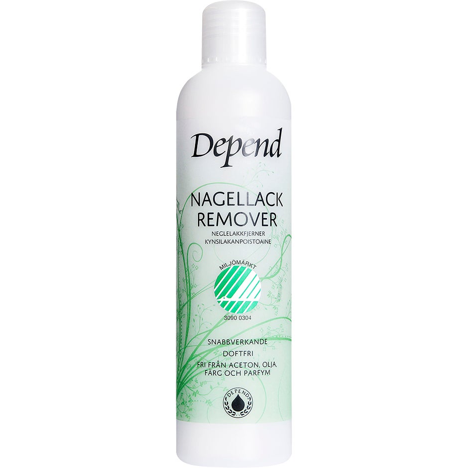 Depend Ecolabelled Svanen Remover nagelprodukter dam – bild 2