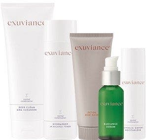 Finn produktene for deg fra Exuviance