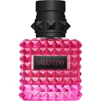 Valentino Born in Roma Donna Extradose Parfum 30 ml dameparfyme i rosa glassflaske med nagler og sort kork