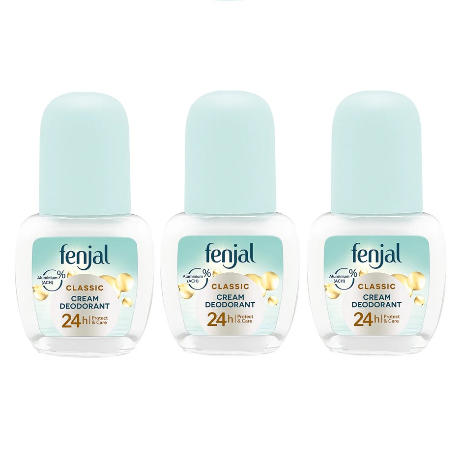 Fenjal Classic Creme Deodorant Trio Roll-On, 50 ml - 150 ml