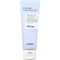 COSRX Ultra-Light Invisible Sunscreen 50 ml fuktighetsgivende solkrem i lyseblå tube med hvit kork