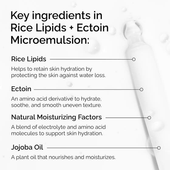 Rice Lipids + Ectoin Microemulsion