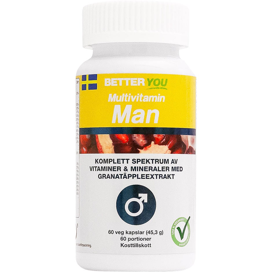 Better You Multivitamin Man 60 pcs