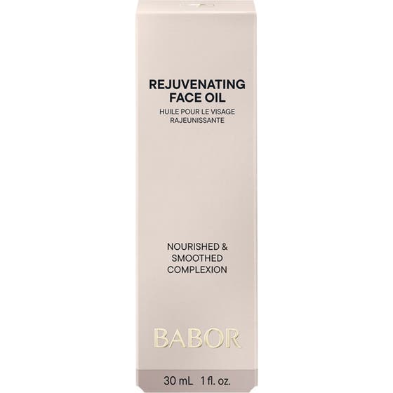 Babor Rejuvenating Face Oil 30 ml ansigtsolie i hvid papæske med guldlabel til alle hudtyper