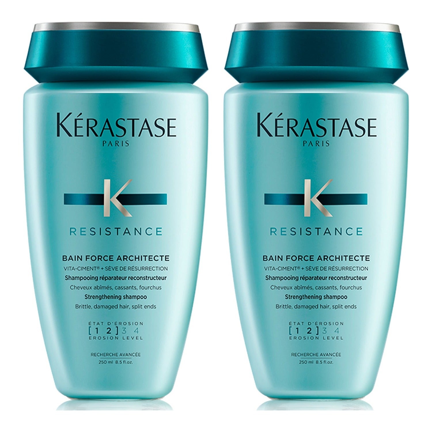 Kérastase Resistance Duo Bain Force Architecte Strengthening Shampoo
