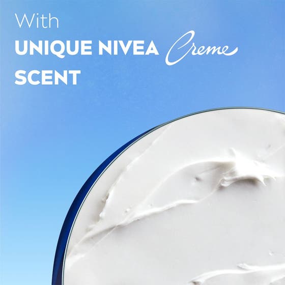 NIVEA Creme Care shower 250 ml dusjsåpe med vitaminer og oljer som gir sunn hudfølelse vist i et utvalg varianter.