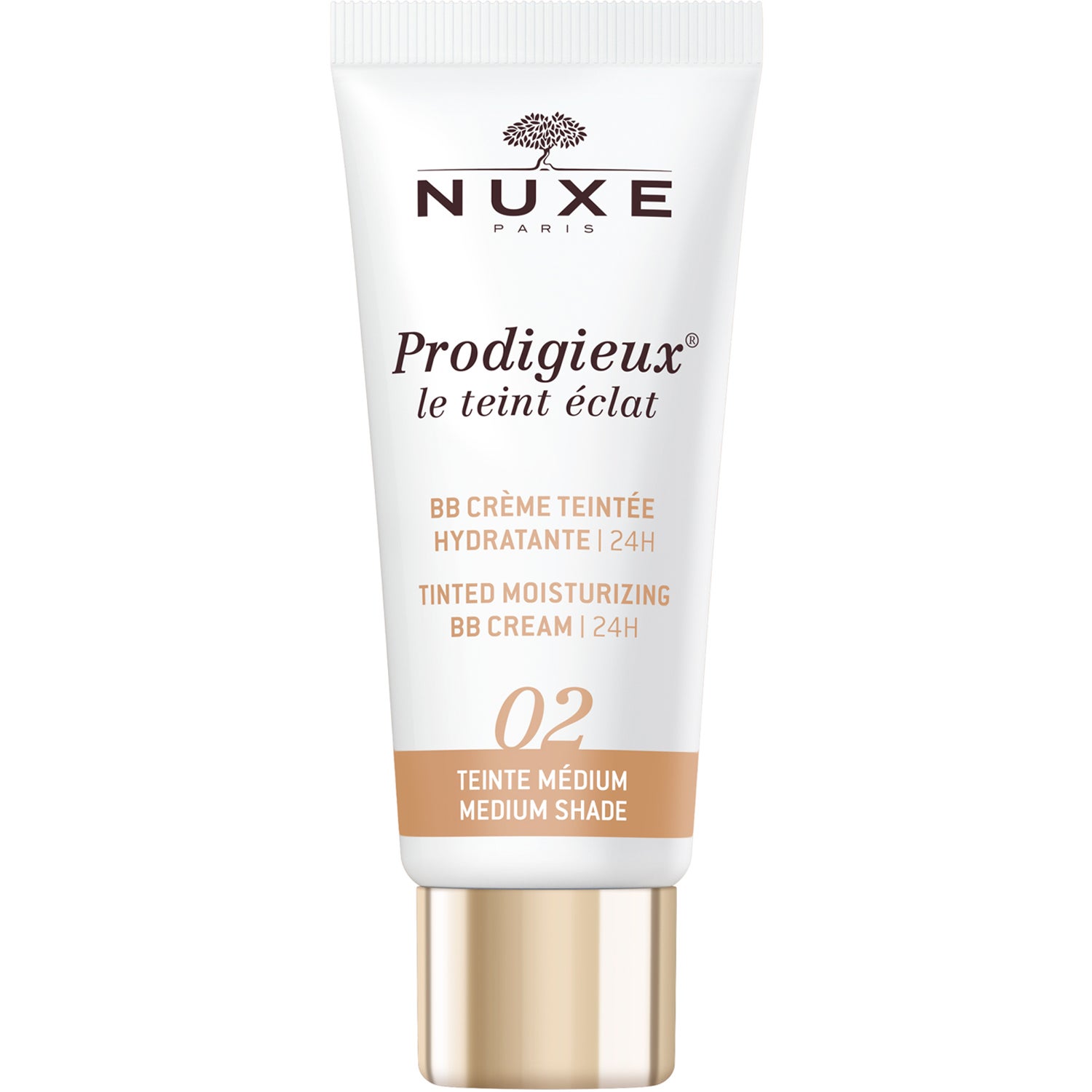 Nuxe Bb Cream 24H Dark Shade, Prodigieux® puder, rouge & highlighter dam – bild 8
