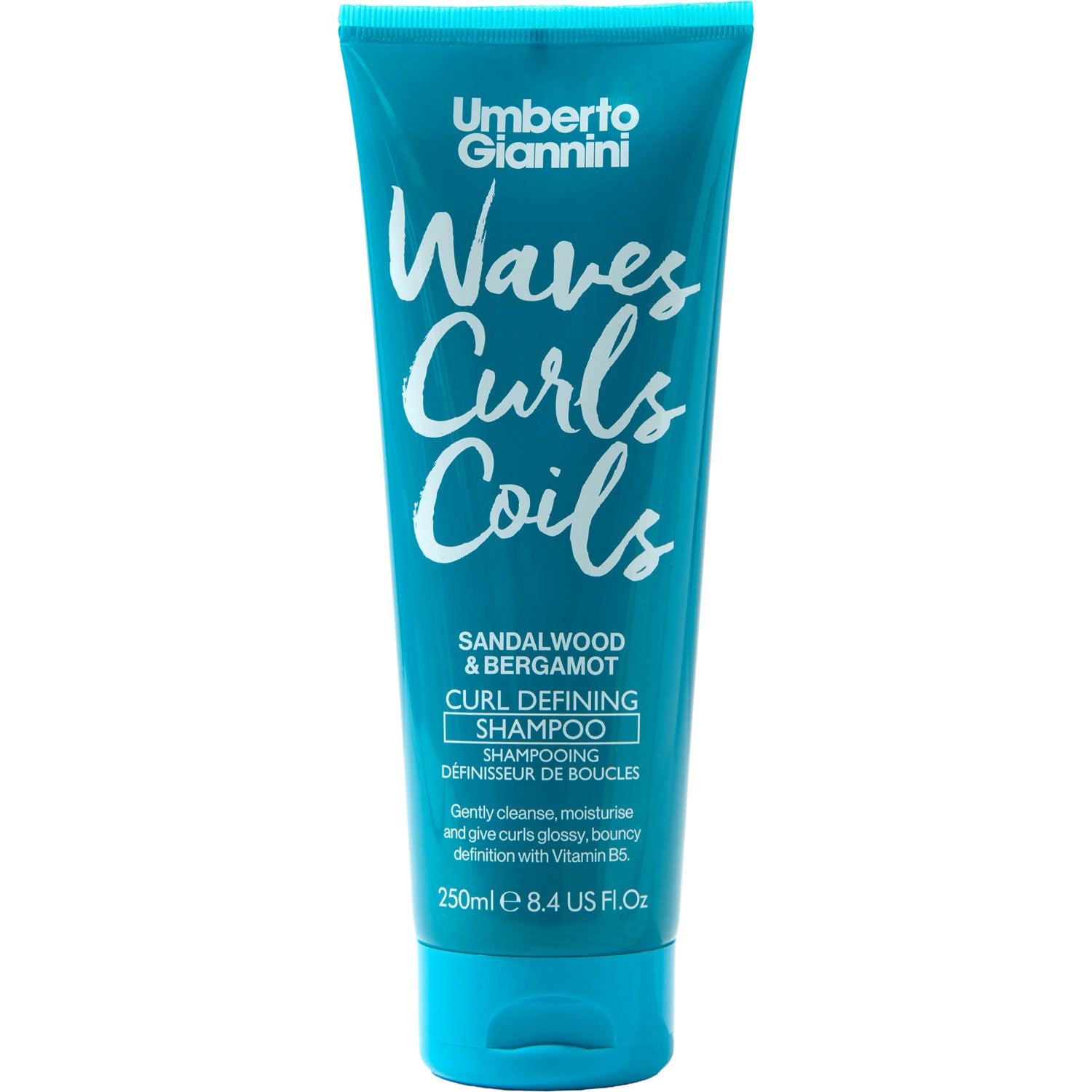 Umberto Giannini Waves, Curls & Coils Shampoo 250 ml