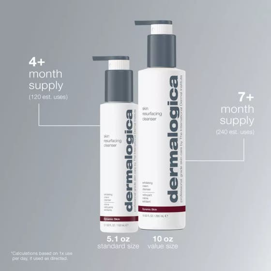 Dermalogica AGE smart Skin Resurfacing Cleanser 150 ml ansiktsrens masseres inn i huden for en glattere tekstur.