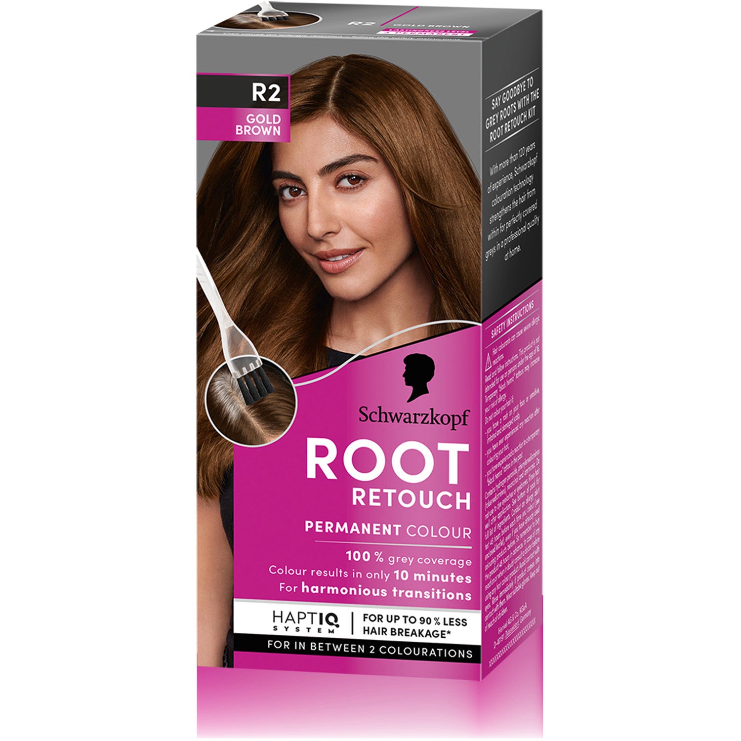 Schwarzkopf Schwarzkopf Root Retouch Permanent Color R2 Gold Brown - 1 pcs
