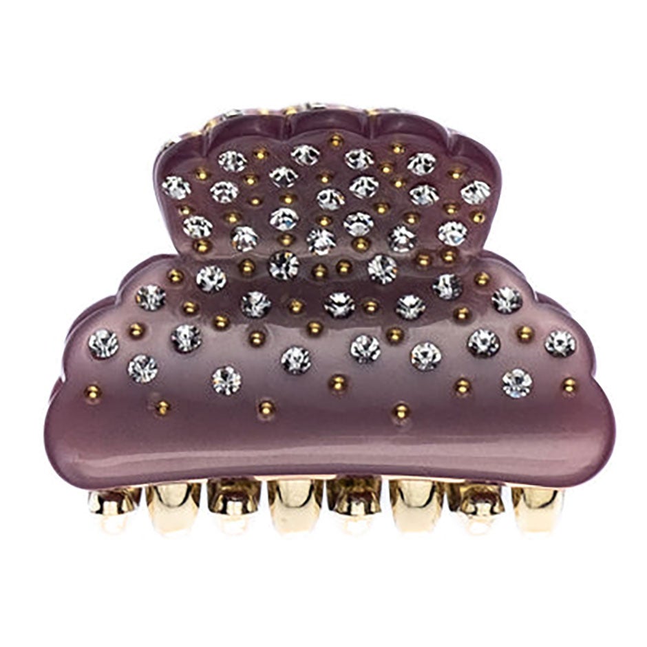 Dark Crystal Hair Claw Small Dusty Grape