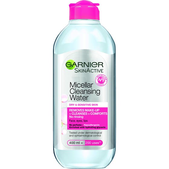Skin Active Micellar Cleansing Water