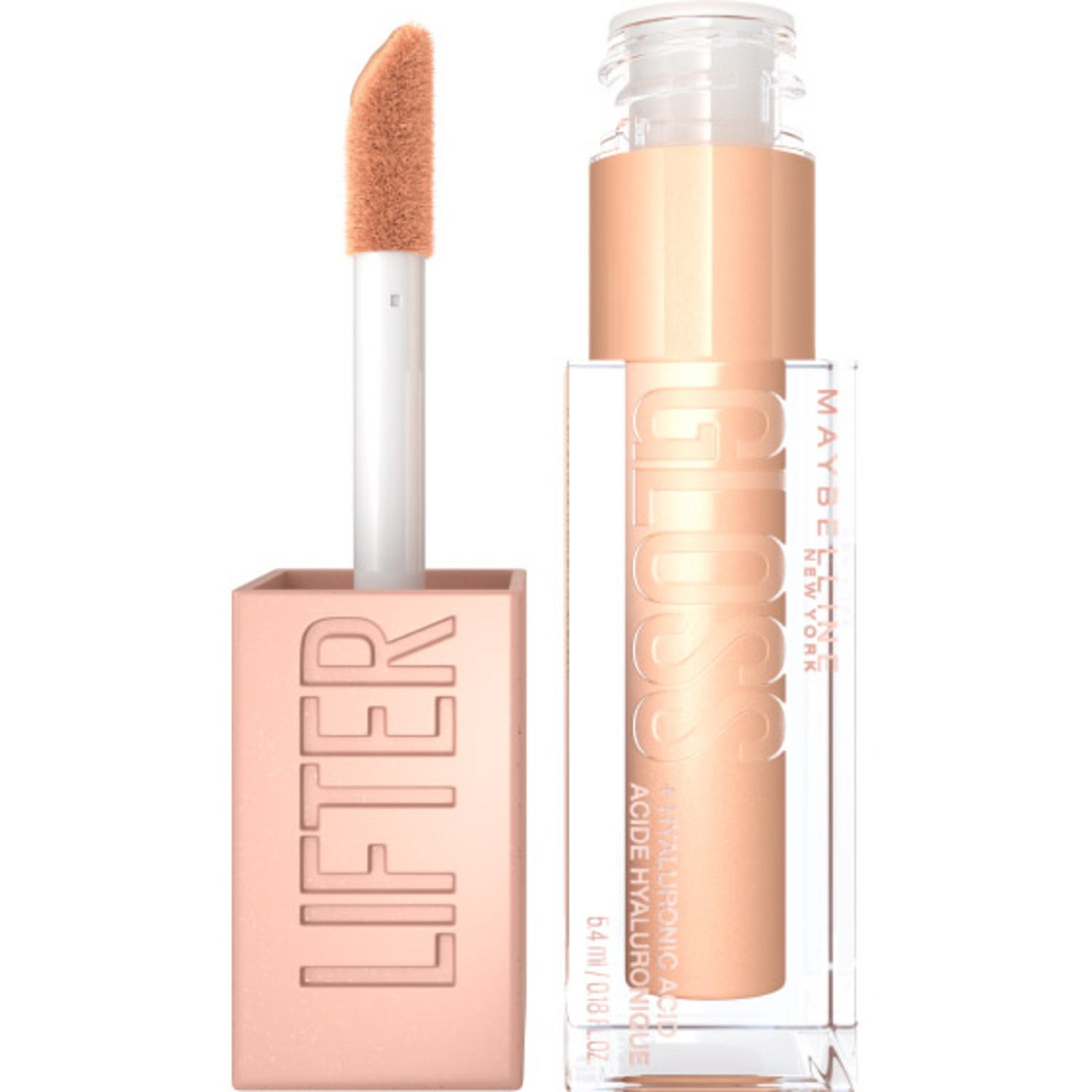 Maybelline New York Lifter Gloss, Hydrating Lip Gloss with Hyalur