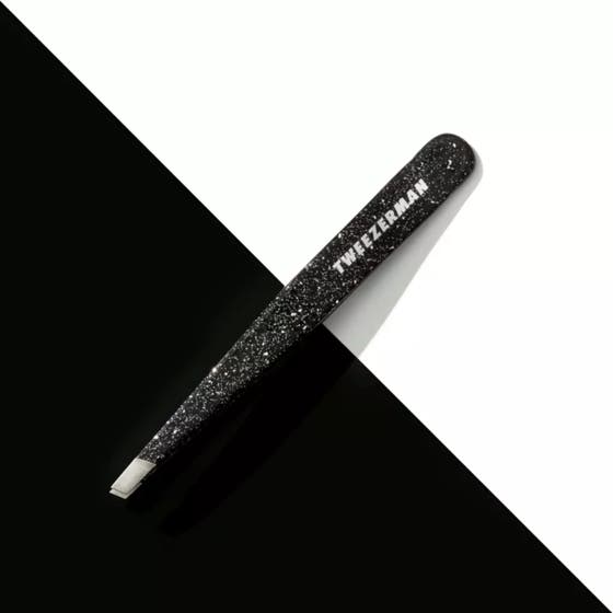 Slant Tweezer Sparkling Black Anniversary