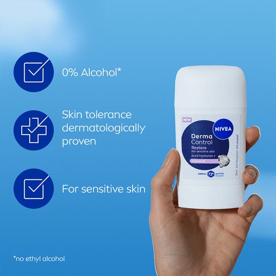 Antiperspirant Deo Stick Derma Control Restore Sensitive