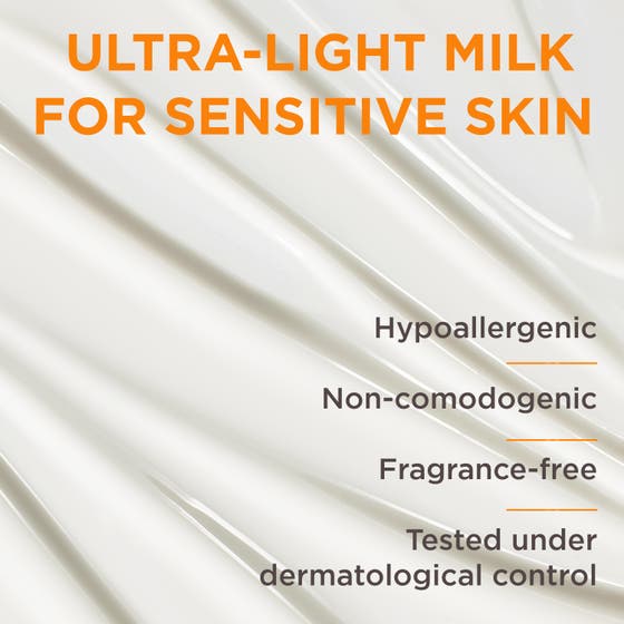 Garnier Sensitive Advanced Face & Body Sun SPF50 175 ml skyddande solkräm på ett par i en solig miljö