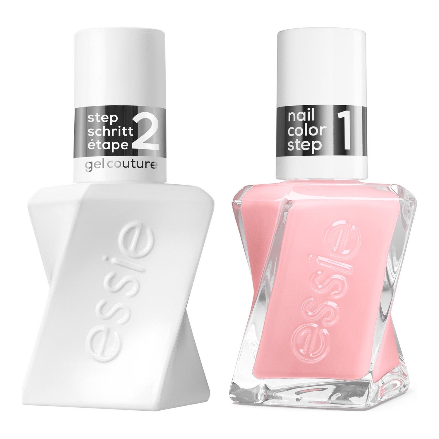 Essie Gel Couture Top Coat + Sheer Fantasy 10 nagelprodukter dam