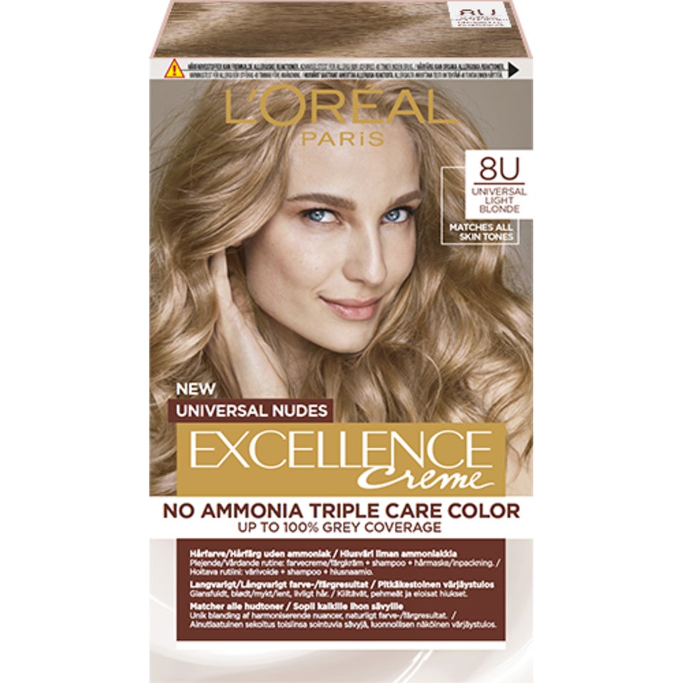 Excellence Universal Nudes Lightest Blonde 10U 1 pcs