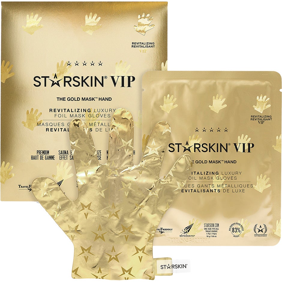 The Gold Mask Hand Hand Revitalizing Luxury Foil Mask Gloves 16 g