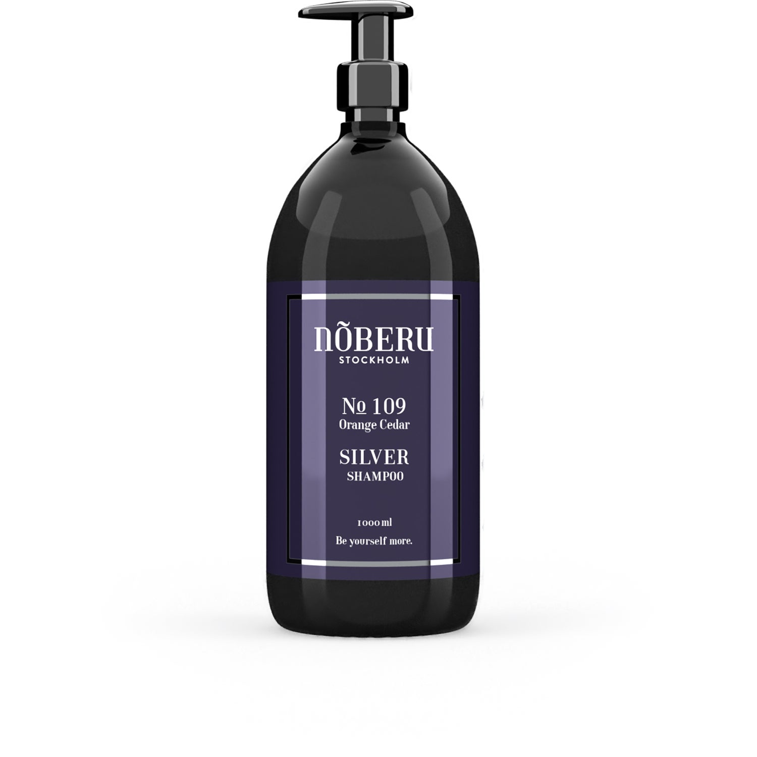 Nõberu Stockholm Silver Shampoo No 109 Orange Cedar - 1000 ml