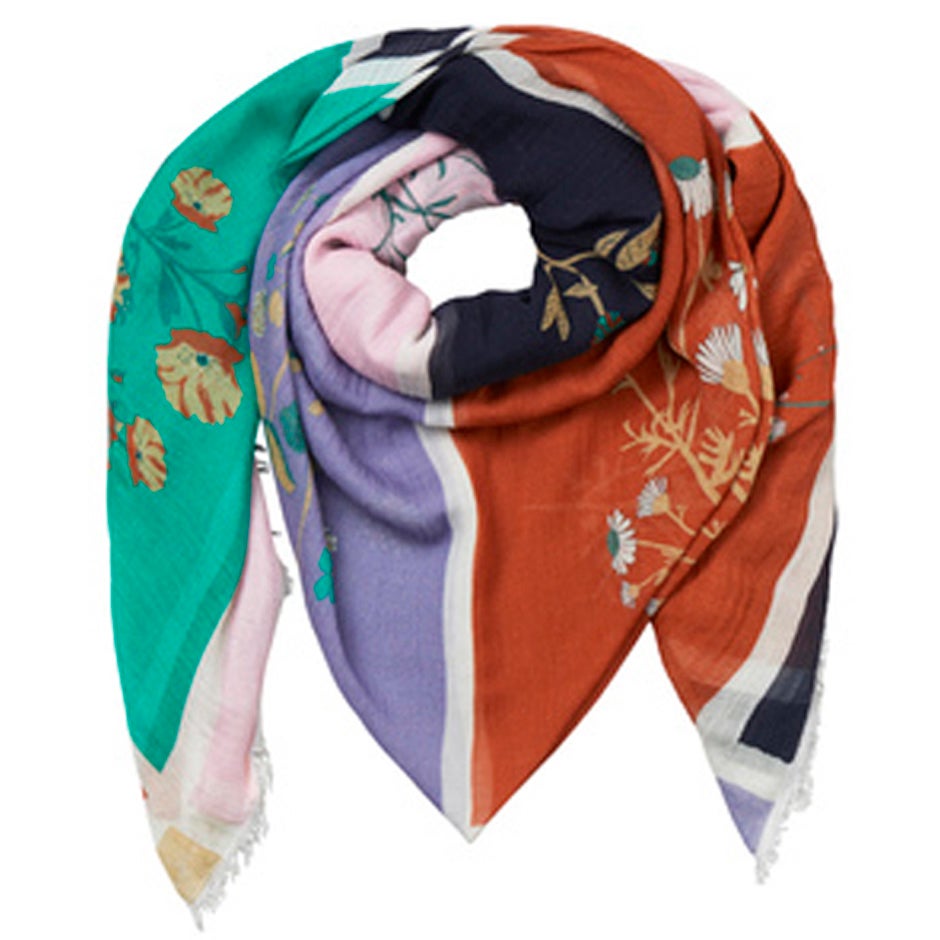 Produktfoto för Becksöndergaard Floris Como Scarf Mecca Orange