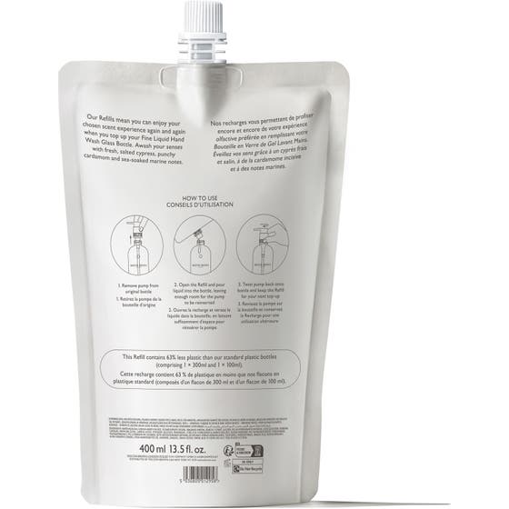 Coastal Cypress & Sea Fennel Fine Liquid Hand Wash Refill