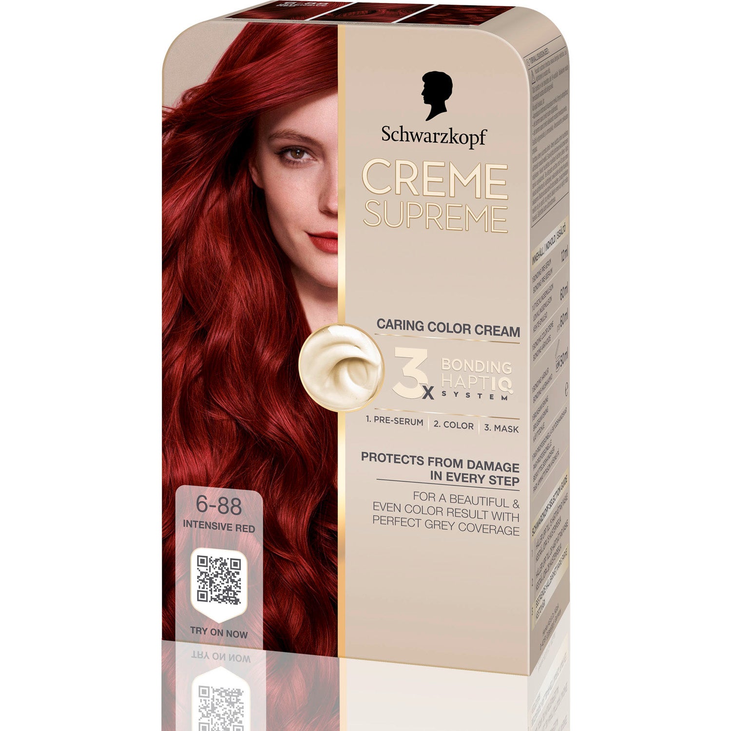 Schwarzkopf Creme Supreme 6-88 Intensive Red - 1 pcs billede