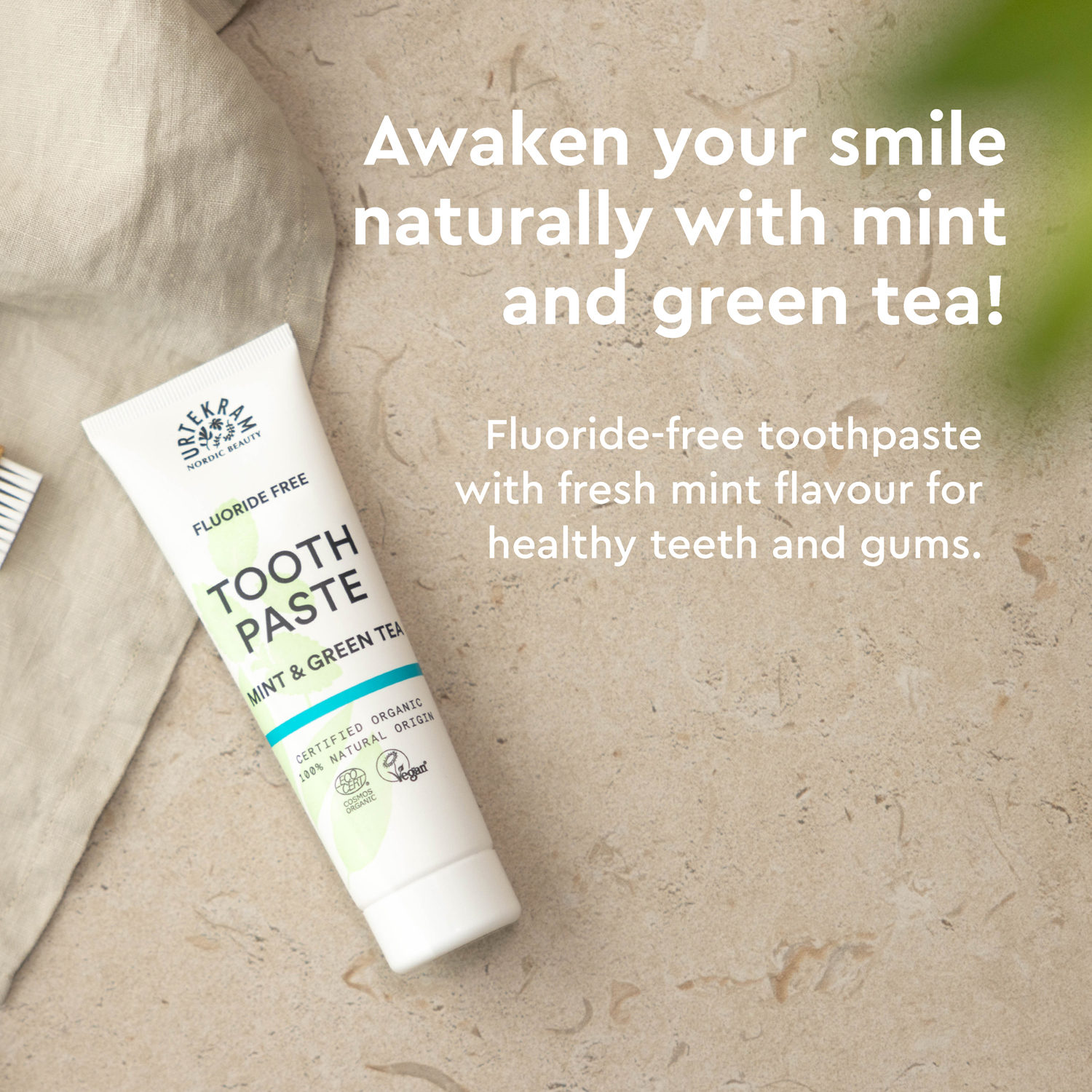 Toothpaste Mint & Green Tea Fluoride Free