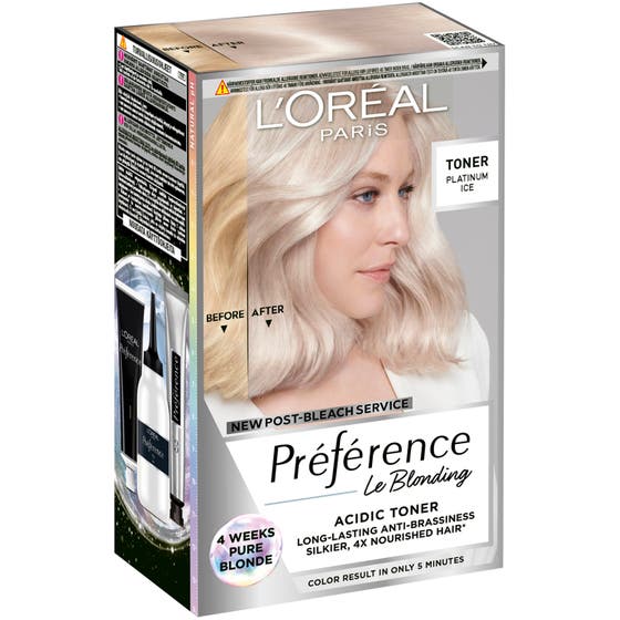 Préférence Le Blonding Toner Platinum Ice