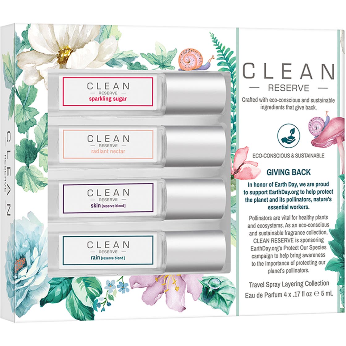 Clean RESERVE Spring Layering Collection 4x 5 ml 20 ml | NordicFeel