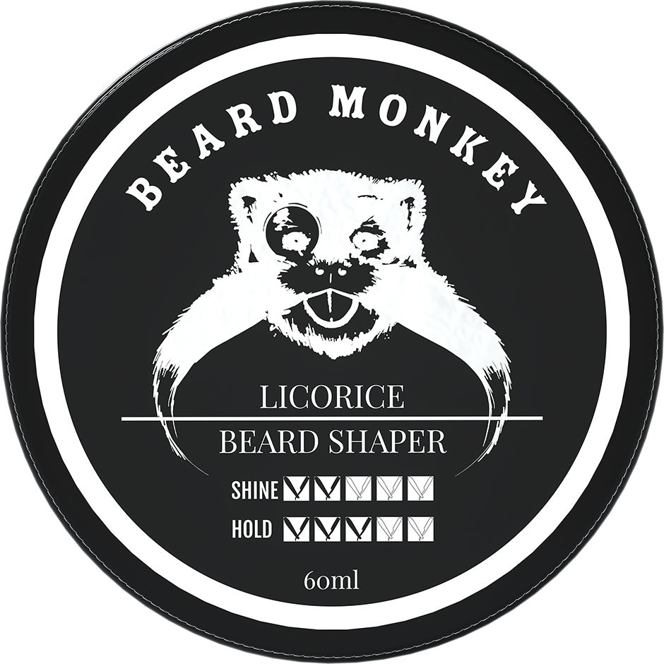 Beard Monkey Licorice Beard Shaper rakning & skäggvård herr